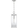 Quoizel Westover 1-Light Stainless Steel Outdoor Hanging Lantern WVR1907SS